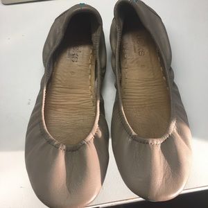 Taupe Tieks size 8